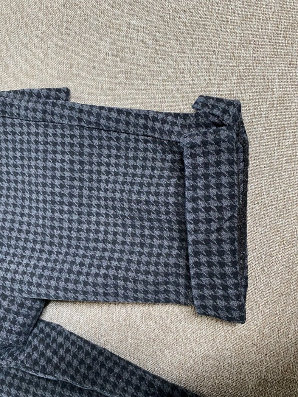 Talbots Chatham Ankle Dress Pants Women's 12 Mid Rise Multicolor Houndstooth - Picture 10 of 16
